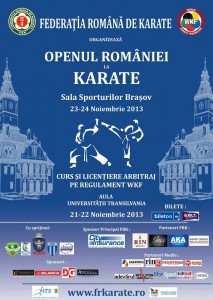 open romania karate