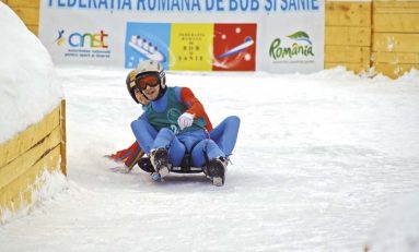Pârtie naturală de sanie la Cârlibaba