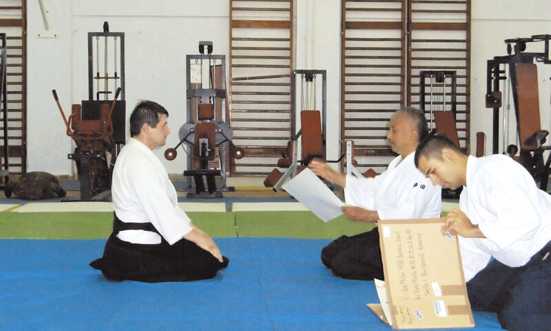 Masatake Fujita, începutul pasiunii pentru Aikido