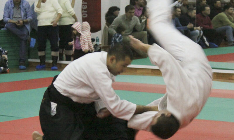 Clubul Aikibudo la vremea retrospectivei