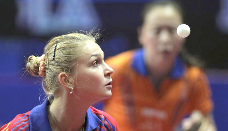 CE tenis de masă: Elisabeta Samara şi Daniela Dodean – “argint” la dublu