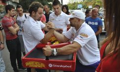 Ion Oncescu îi provoacă la skandenberg pe sătmăreni