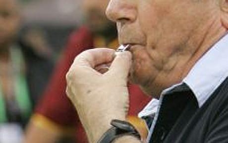 Romeo Ştefan şi Bogdan Stark, delegaţi la partida Montpellier-Ademar, din Liga Campionilor