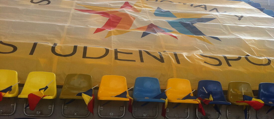 Tribuna Studentului la meciul cu Olanda