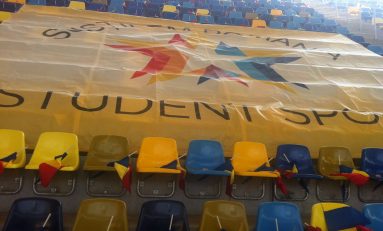 Tribuna Studentului la meciul cu Olanda