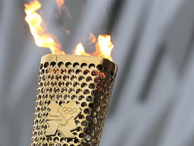 Flacăra olimpică a ajuns în Brazilia