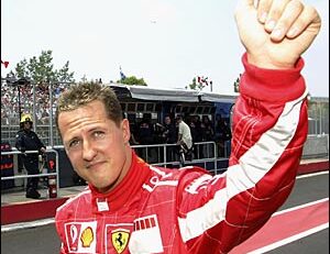 Michael Schumacher revine in F1
