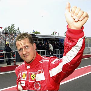 Michael Schumacher revine in F1