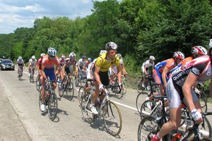Turul României - Primul sprint Ilie Goga, câştigat de italianul Andrea Pinos