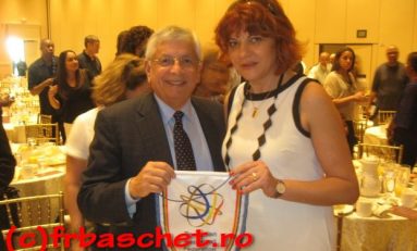 Preşedintele NBA alături de FR Baschet