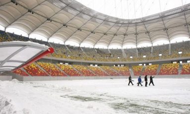 Arena Naţională, deszăpezită cu deţinuţii