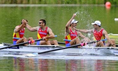 Echipajul masculin de 4 rame, calificat la JO