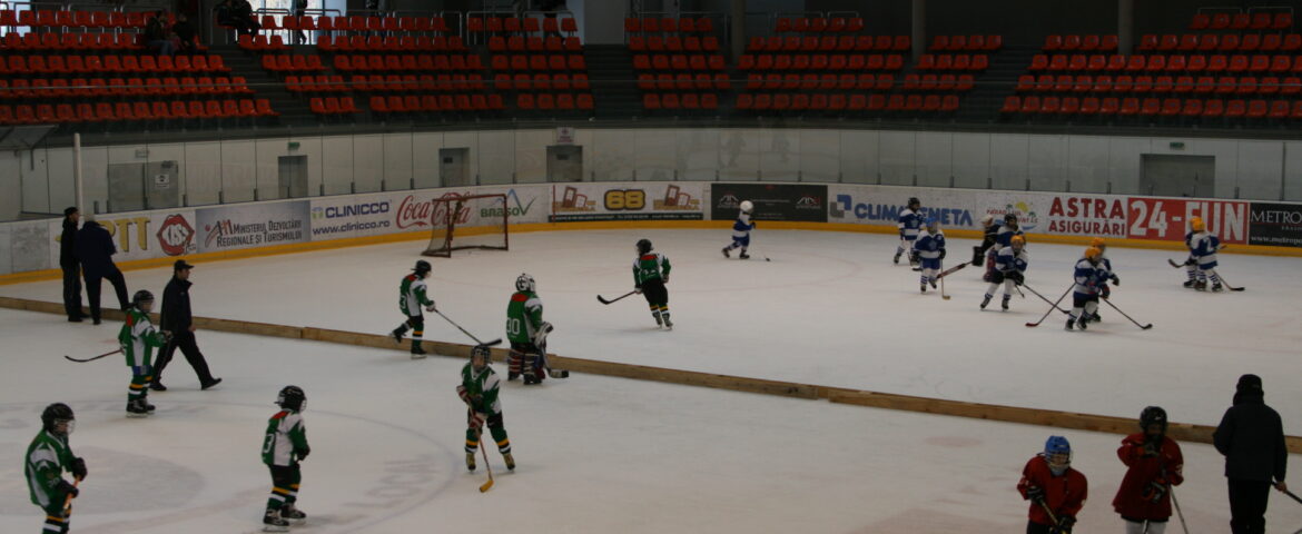 Hochei de la mic la mare în “Ice Hokey is for me”