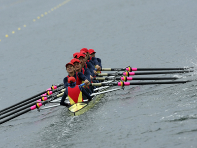 Argint la Cupa Mondială de canotaj academic