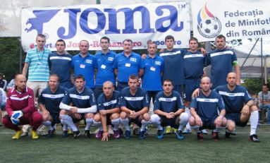 Naționala Artiștilor printre favorite la Campionatul Național de Minifotbal