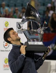 Turneul ATP de la Dubai – Djokovic îl învinge în finală pe Federer în două seturi, 6-3, 6-3