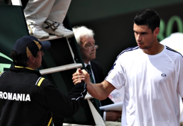 Hănescu şi Tecău câştigă meciul de dublu; România – Ucraina, scor 2-1