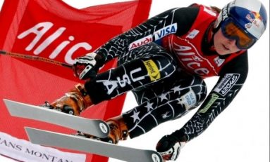 Lindsey Vonn castiga la Val d'Isere!
