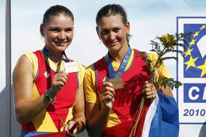 Camelia Lupaşcu şi Nicoleta Albu, campioane europene la 2 rame