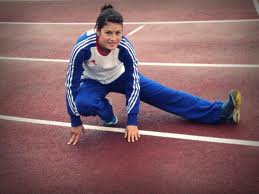 Atleta Dana Loghin, medaliata cu aur la FOTE