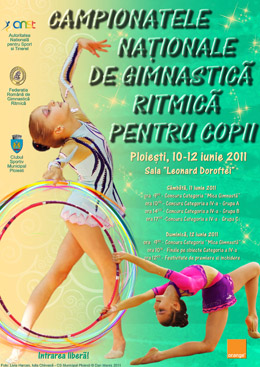 Campionatele Nationale de Gimnastica Ritmica pentru copii