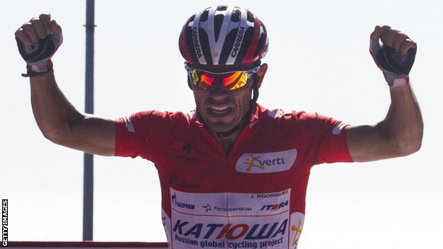 Liderul Rodriguez confirmă în Vuelta