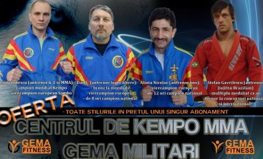 Lupii Albaştri au inaugurat un nou centru de Kempo MMA