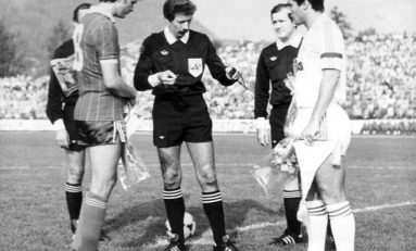 1922, primul meci oficial al României