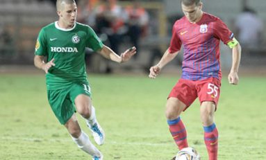 Steaua, prima victorie în grupa J a Ligii Europa şi primul succes românesc pe Arena Naţională