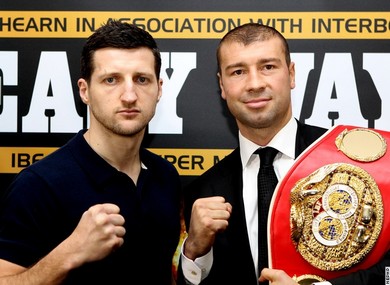 Carl Froch îl sfidează pe Lucian Bute