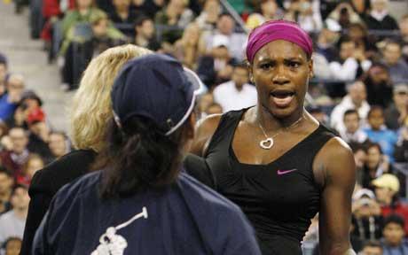 Serena Williams primeste cea mai mare amenda din istoria tenisului!