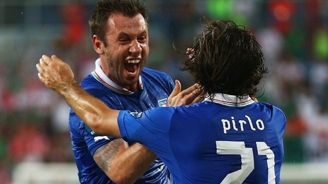 Italia, ultima semifinalistă la Euro 2012