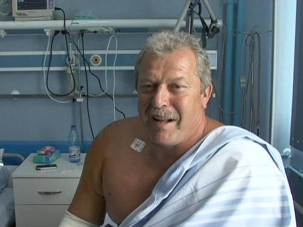 Duckadam, din nou pe patul de spital