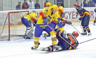 Hocheiştii români au pierdut cu Italia, după un meci foarte bun