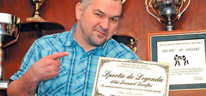 La mulţi ani, Leonard Doroftei!