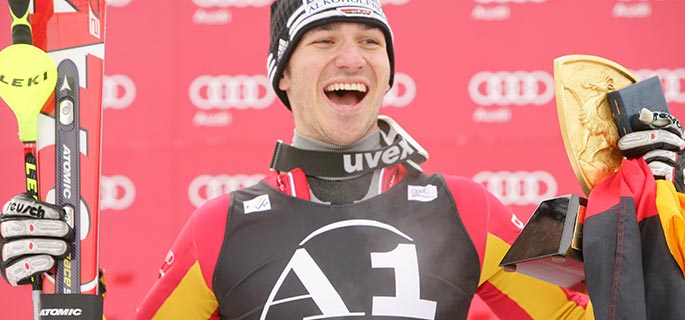 Primul succes la slalom pentru germanul Neureuther