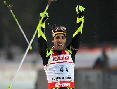 Fraţii Simon şi Martin Fourcade pe podium la Kanti Mansisk