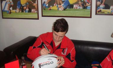Rugbyştii de la Pantelimon au dat autografe