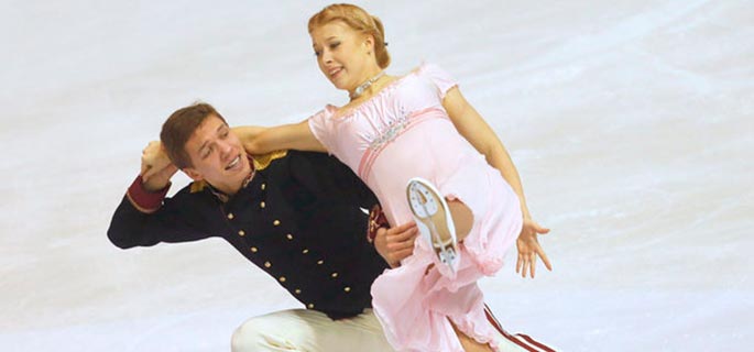 Dublă rusească la proba de dans a Europenelor