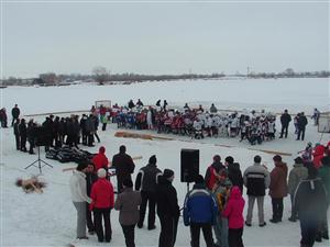 Hochei pe lac în Covasna