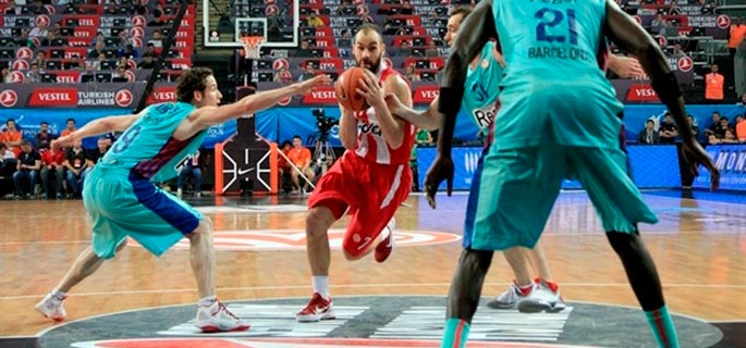 Deținătoarea Euroligii masculine învinsă pe terenul Barcelonei