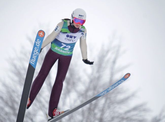 Dana Haralambie, locul opt la sărituri cu schiurile