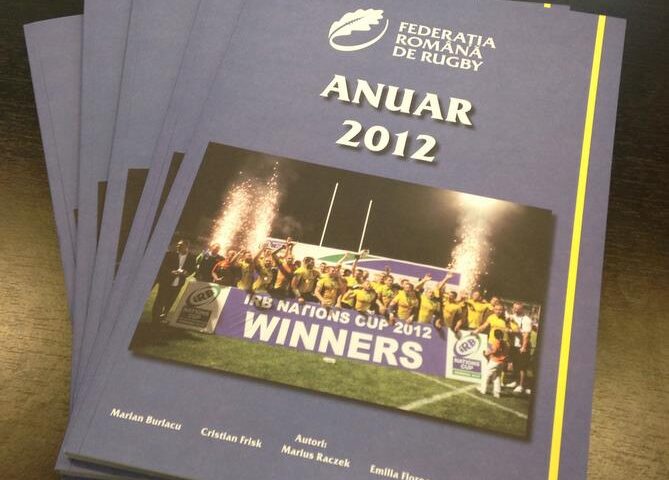 A apărut Anuarul Rugby-ului Românesc