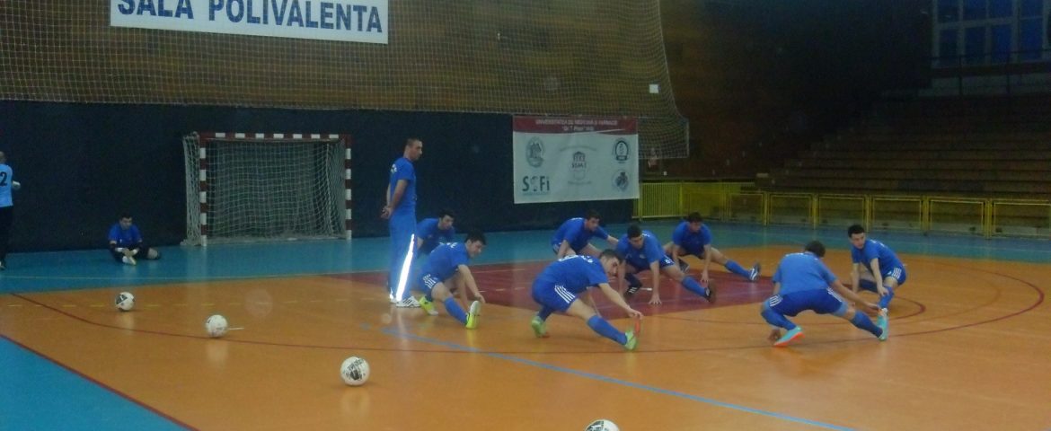 CSMS Iaşi, deplasare la Deva în Liga I de futsal