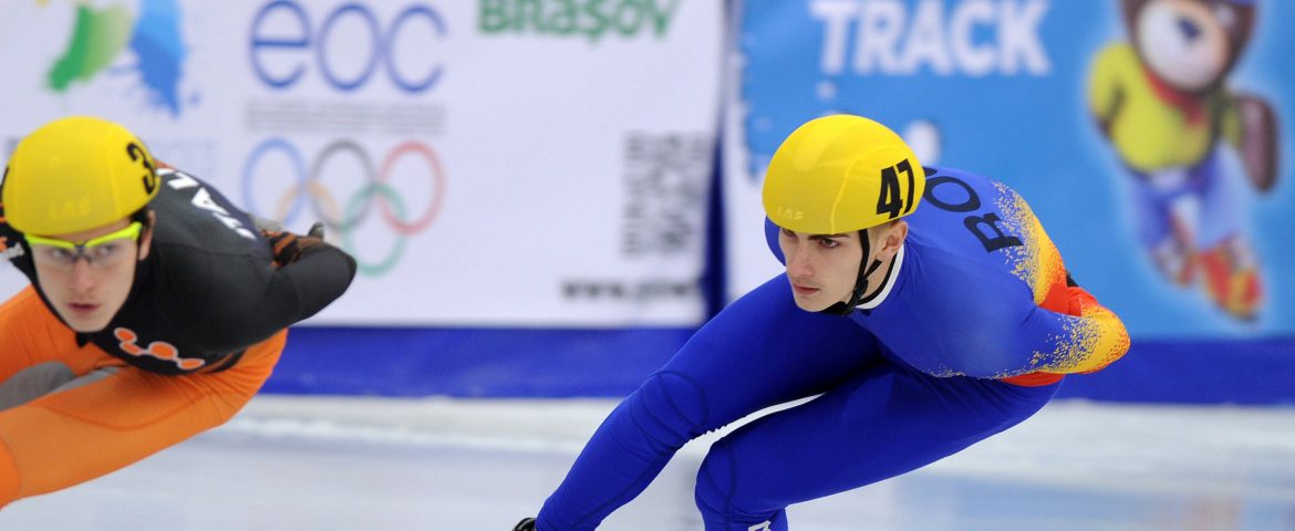 Peste 30 de medalii la Balcaniada de short-track pentru România
