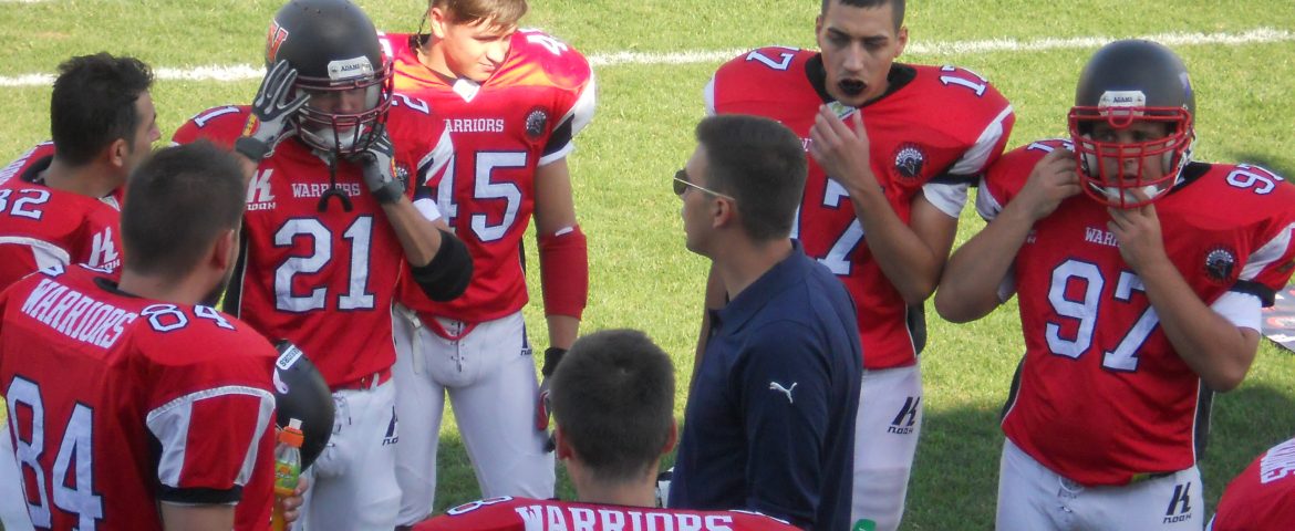 Bucharest Warriors – Cluj Crusaders, primul meci al campionatului naţional de fotbal american