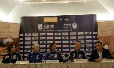 Optimism moderat în tabăra vâlceană înaintea primei manșe a semifinalei Oltchim-Gyor