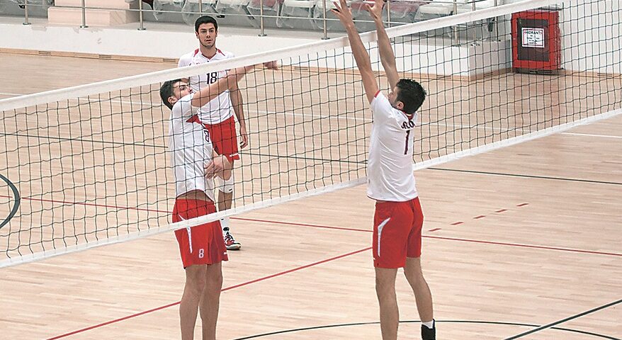 Fileul alb-roşu are stâlpi puternici