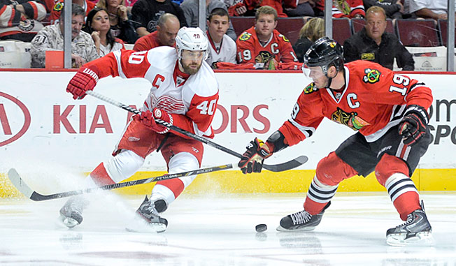 Detroit Red Wings se distanțează în seria cu Chicago Blackhawks