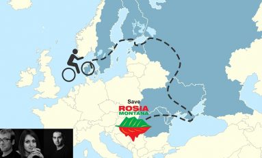 Trei tineri vor să salveze Roșia Montană călătorind 5500 de km